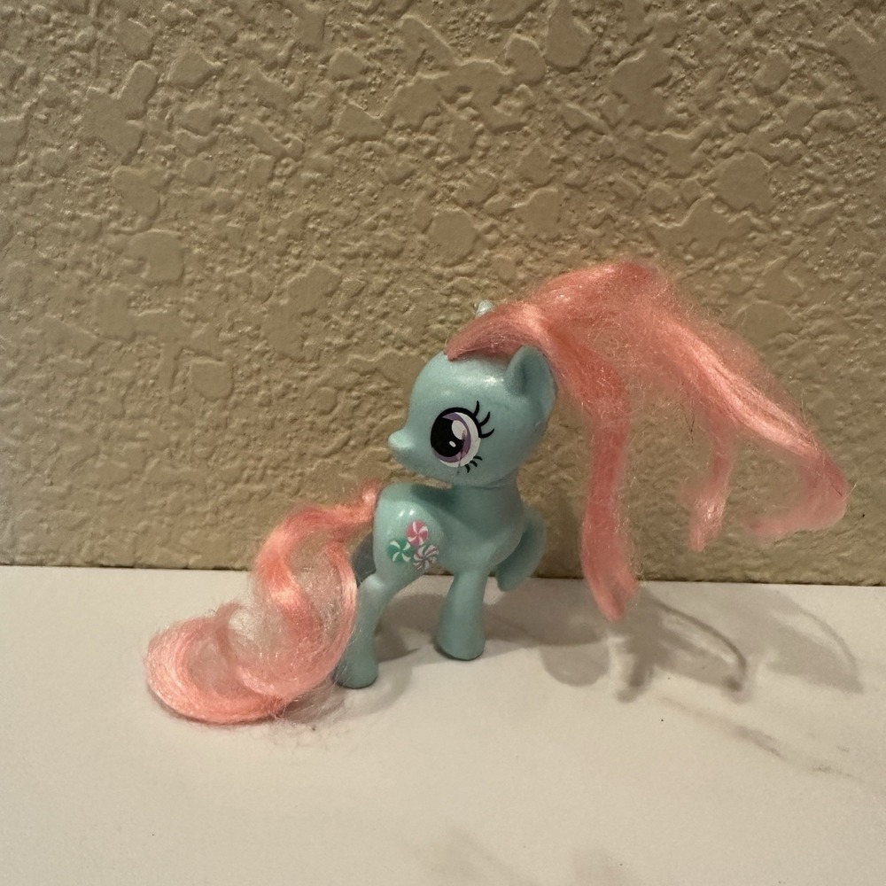 My Little Pony Rainbow Roadtrip Minty Brushable Hair Figure Toy MLP 2016